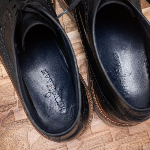 Cole Haan Martin Chukka Boot In Black Leather | Size 10.5 | C11650 - Picture 5 of 7